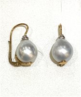 Earrings Silvia Kelly Woman Perle Australia in Rose Gold Perla OR513/5X-35662 - OR513/5X-35662